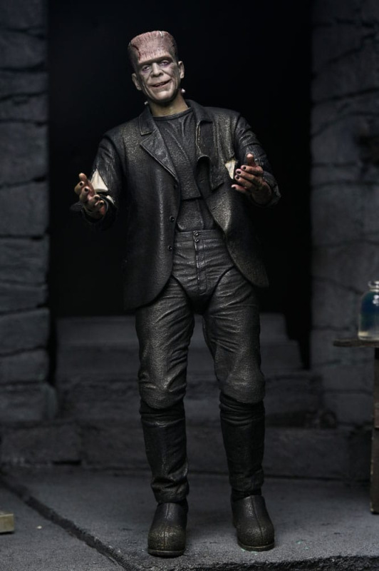 Universal Monsters Action Figures 2-Pack Bride of Frankenstein 90th Anniversary The Monster & His Ma 6