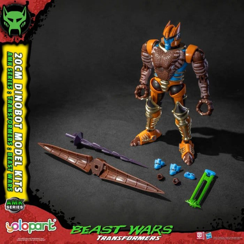 Transformers: Beast Wars AMK Series Plastic Model Kit Dinobot 20 cm 2