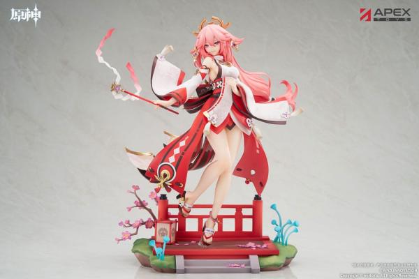 Genshin Impact PVC Statue 1/7 Yae Miko Astute Amusement Ver. 28 cm