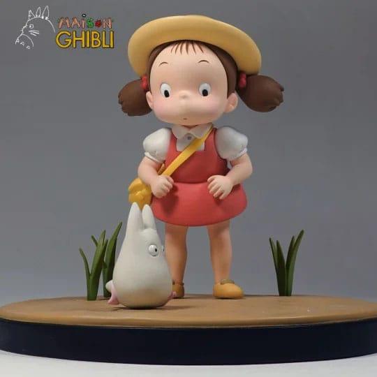 My Neighbor Totoro Statue Mei and Little Totoro 14 cm