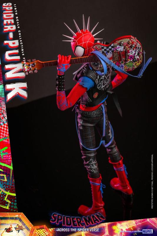 Spider-Man: Across the Spider-Verse Movie Masterpiece Action Figure 1/6 Spider-Punk 32 cm