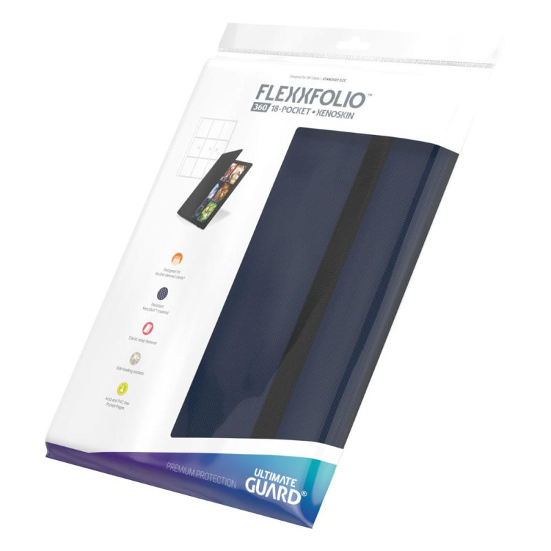 Ultimate Guard Flexxfolio 360 18-Pocket Xenoskin - Blue 7