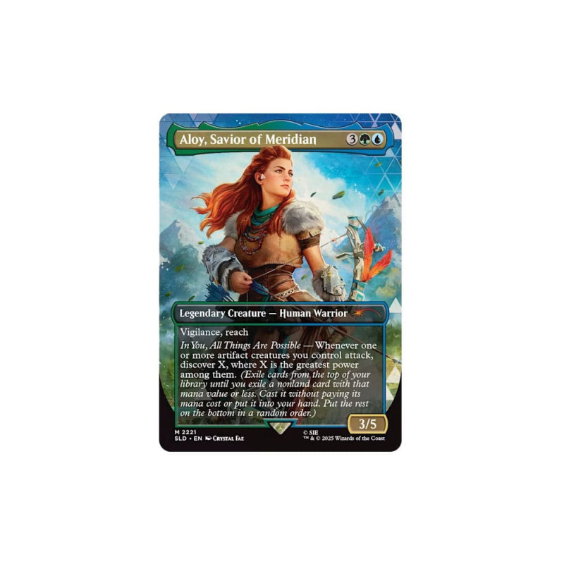 Magic the Gathering Secret Lair x PlayStation: Horizon: Into the Forbidden West english 1