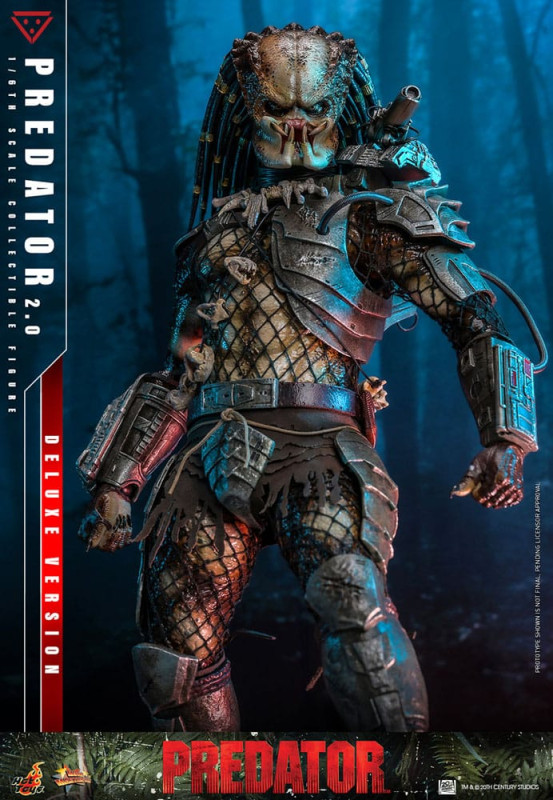Predator Movie Masterpiece Action Figure 1/6 Predator (2.0) Deluxe Version 34 cm 11
