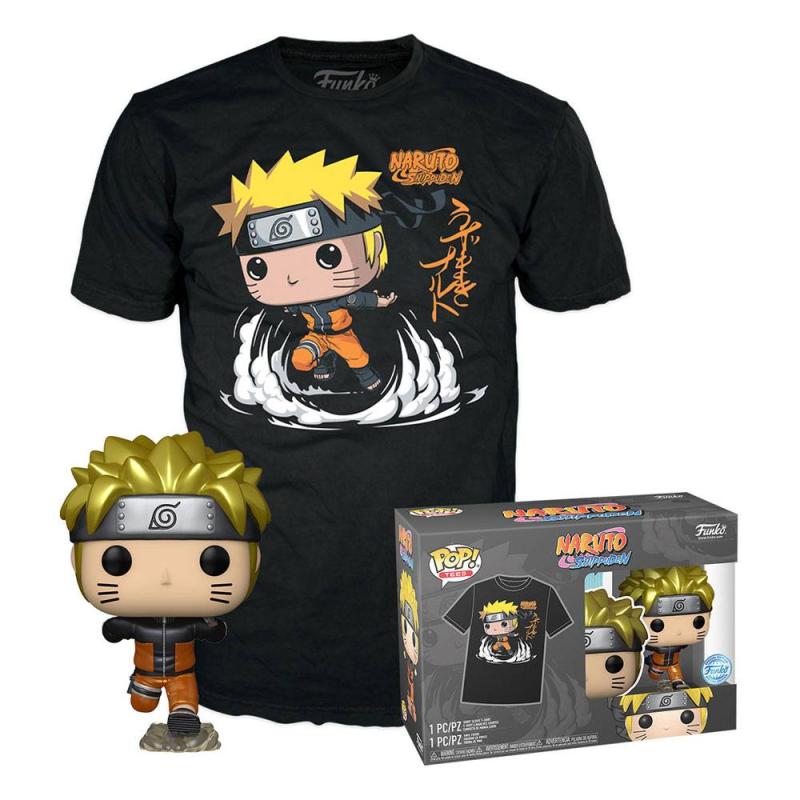 Naruto POP! & Tee Box Naruto Running Size M