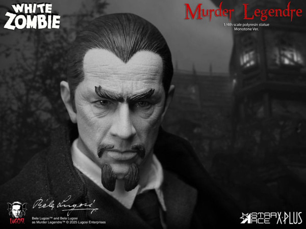 White Zombie Statue 1/4 Murder Legendre Monotone Ver. 52 cm 4