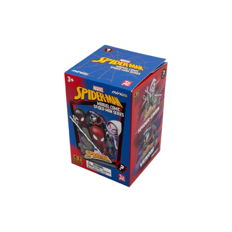Marvel Hero Box Attack Series Mini Figures Spider-Man 8 cm Display (6) 2
