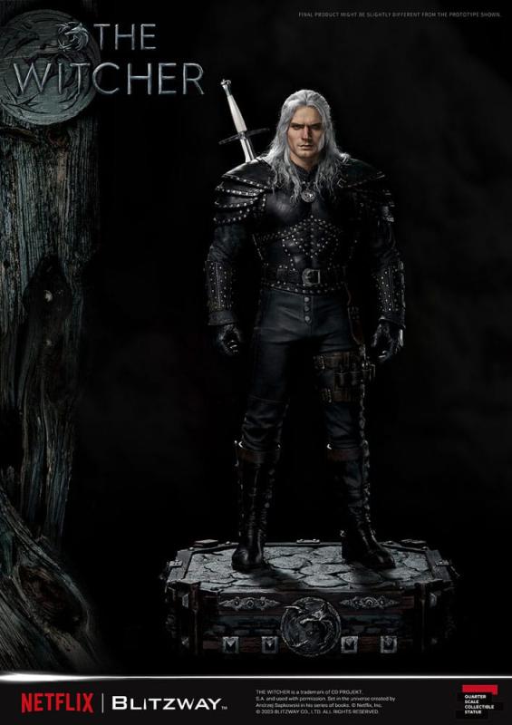 The Witcher: Geralt of Rivia 1/4 Superb Scale Statue - Blitzway