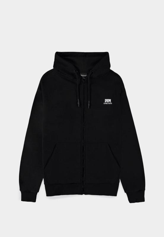 Doom Hoodie Doom Zipper Symbol Size L 1