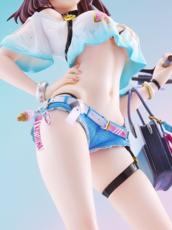 Azur Lane PVC Figure 1/7 Kirishima Bravely Summer TF edition 28 cm 6