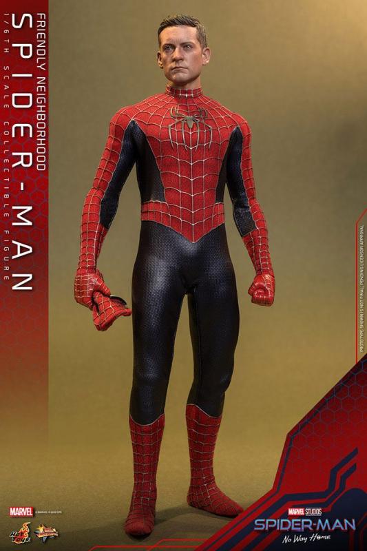 Spider-Man: No Way Home Movie Masterpiece Action Figure 1/6 Friendly Neighborhood Spider-Man 30 cm