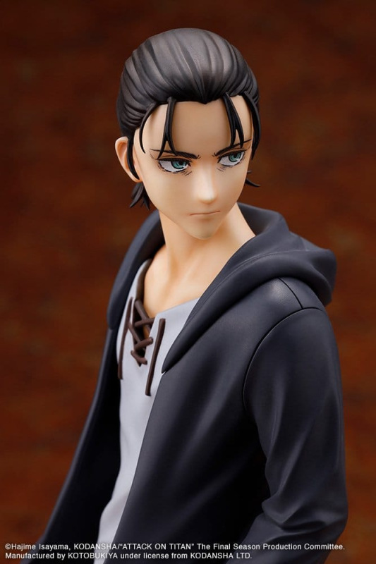 Attack on Titan: The Final Season Oshi Works PVC Figure Eren Yeager The Final Season Ver. 23 cm 3