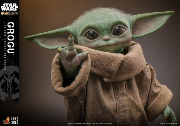 Star Wars: The Mandalorian Life-Size Masterpiece Actionfigur Grogu 37 cm 9