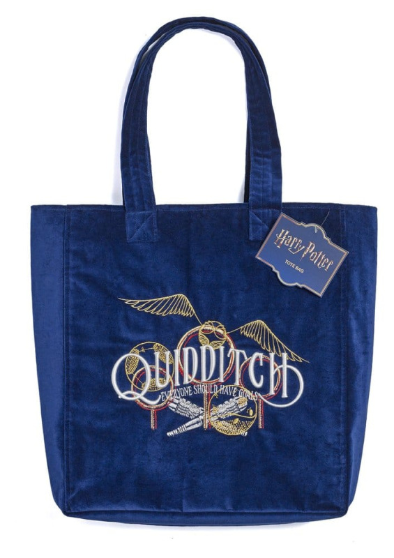 Harry Potter Tote Bag Quidditch Velvet 1