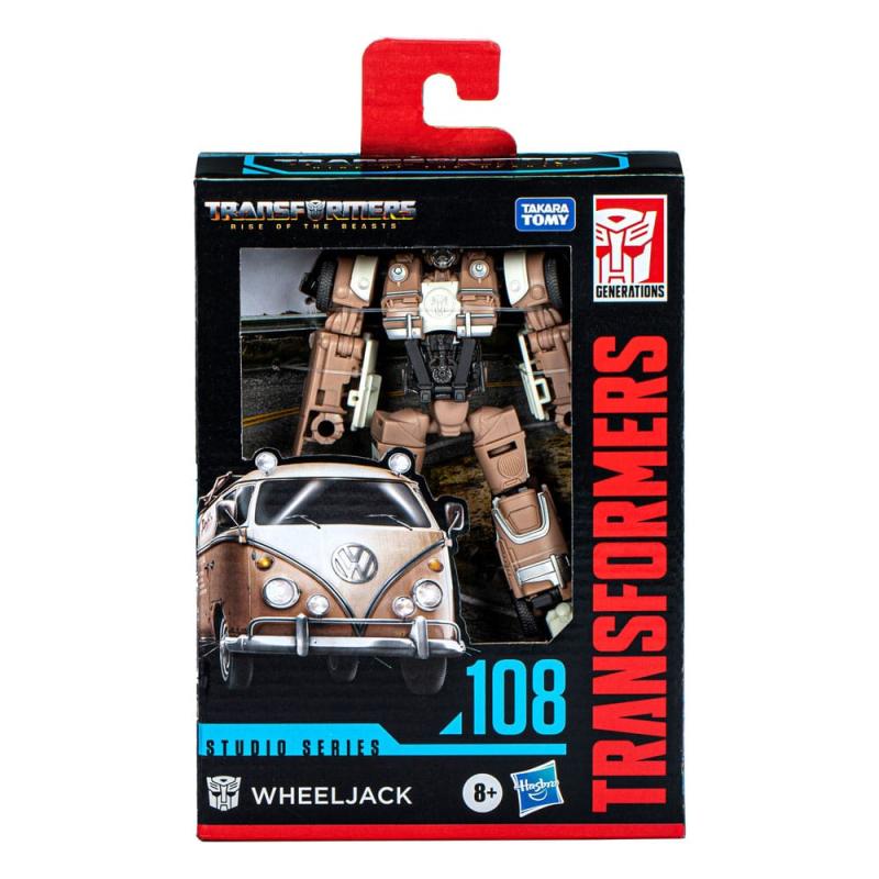 Transformers: Rise of the Beasts Generations Studio Series Deluxe Class Action Figure 108 Wheeljack