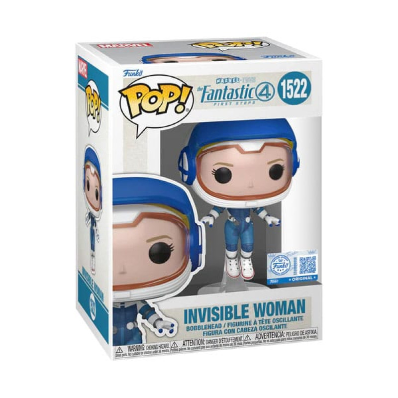 The Fantastic Four: First Steps POP! Vinyl Figure Invisible Woman (Astronaut) 9 cm 1
