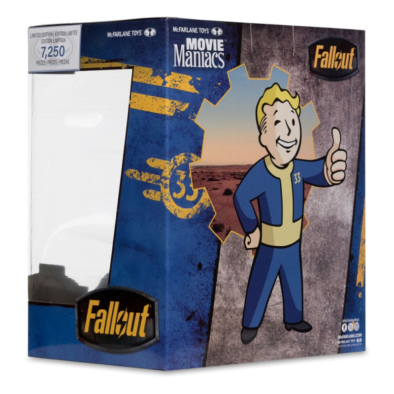Fallout Movie Maniacs Action Figure Vault Boy Version 2 14 cm 9