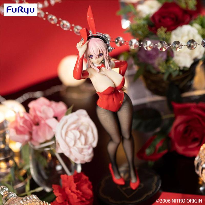 Super Sonico BiCute Bunnies PVC Statue Super Sonico Red Ver. 28 cm 11