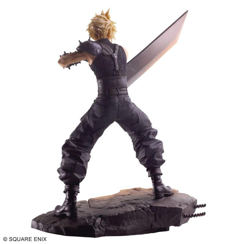 Final Fantasy VII Rebirth Static Arts Gallery Statue Cloud Strife 18 cm