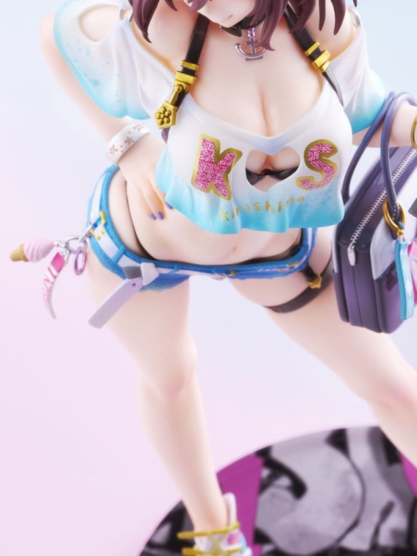 Azur Lane PVC Figure 1/7 Kirishima Bravely Summer TF edition 28 cm 8
