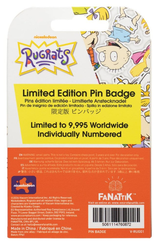 Rugrats Pin Badge Limited Edition 35th Anniversary 1