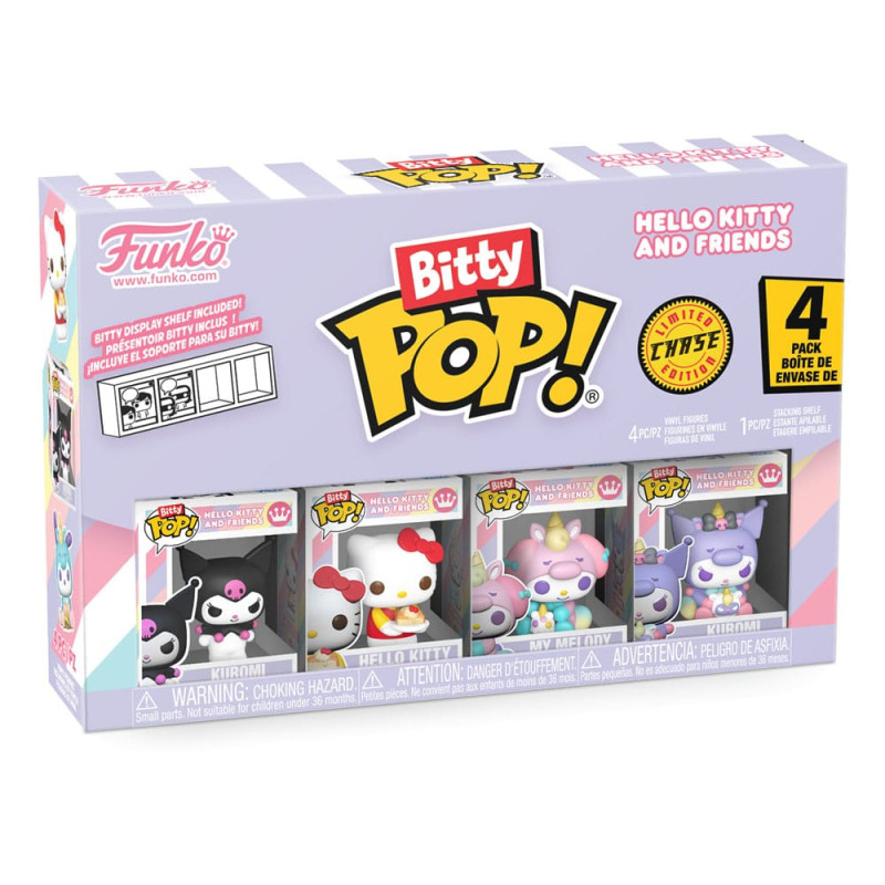 Hello Kitty and Friends Bitty POP! Vinyl Figure 4-Pack Series 3 2 cm 8