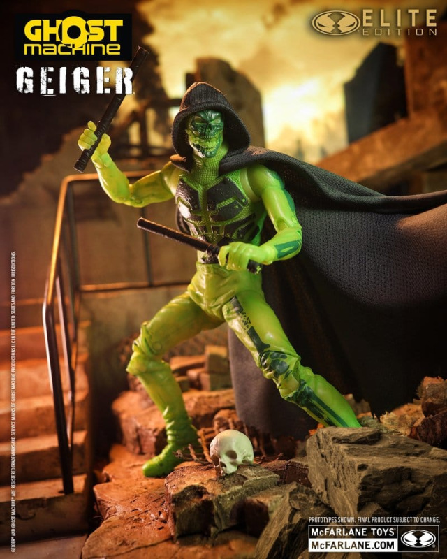Ghost Machine McFarlane Elite Edition Deluxe Action Figure Geiger 18 cm 9