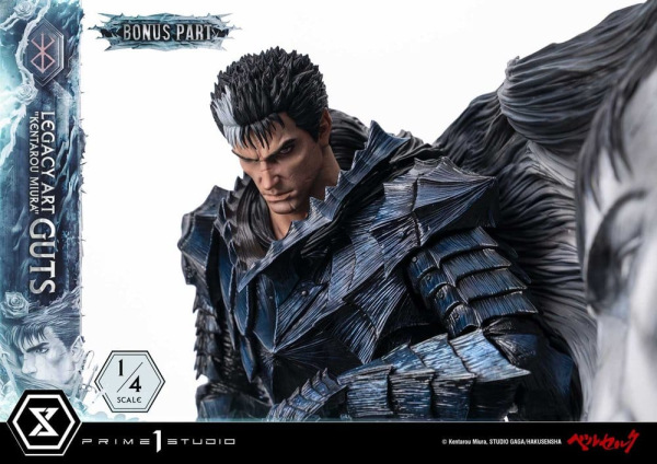 Berserk Legacy Art "Kentarou Miura" Statue 1/4 Guts Bonus Version 74 cm 13