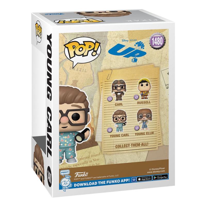 Up! 2 POP! Movies Vinyl Figure Young Carl 9 cm 2