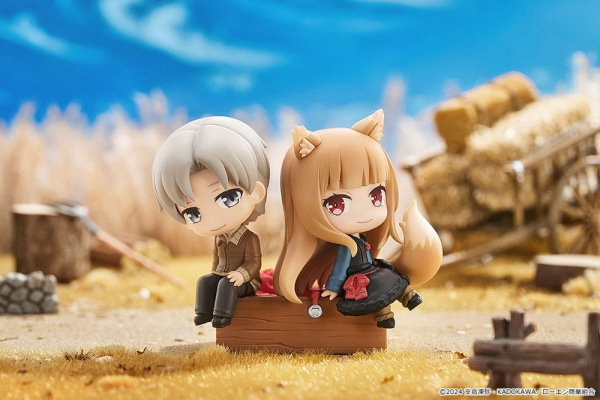 Spice and Wolf: Merchant Meets the Wise Wolf Mini Memory Mini Figure Lawrence & Holo 8 cm 4
