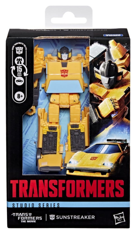 The Transformers: The Movie Studio Series Deluxe Class Action Figure Sunstreaker 11 cm 5