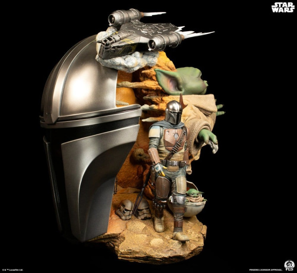 Star Wars: The Mandalorian Fine Art Bust 41 cm 2
