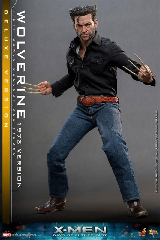 X-Men Days of Future Past Movie Masterpiece Action Figure 1/6 Wolverine (1973 Version) Deluxe Versio