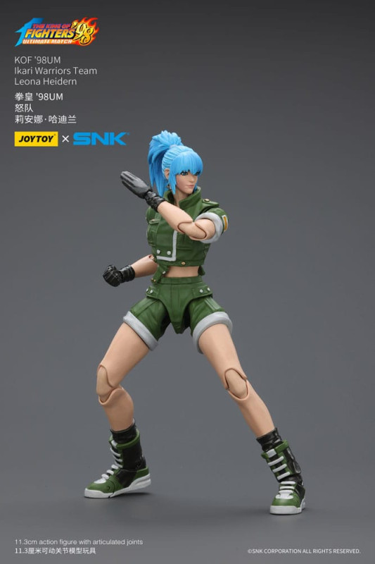 The King Of Fighters '98 Action Figure Hero Team Leona Heidern 11 cm 3