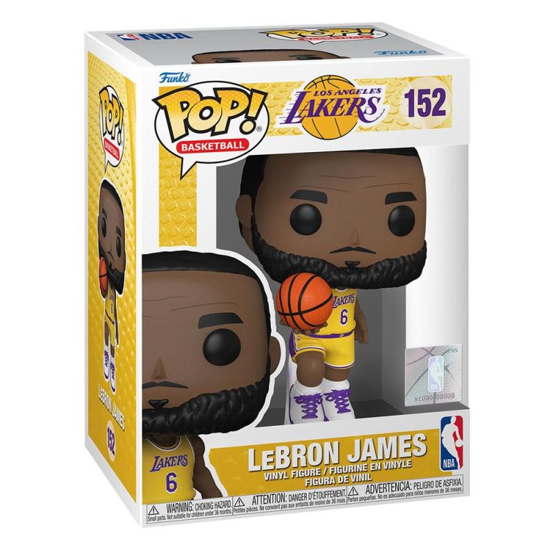 NBA POP! Sports Vinyl Figure LeBron James (Lakers) 9 cm 1