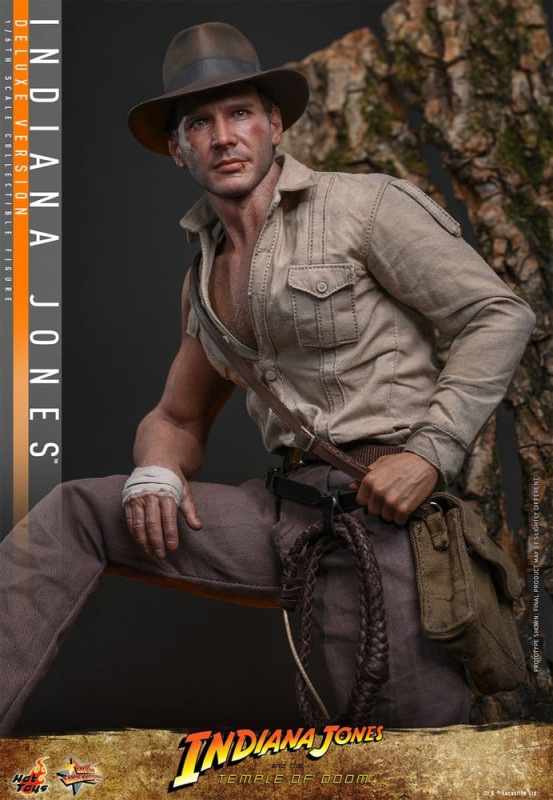 Indiana Jones Movie Masterpiece Action Figure 1/6 Indiana Jones (Deluxe Version) 30 cm 11