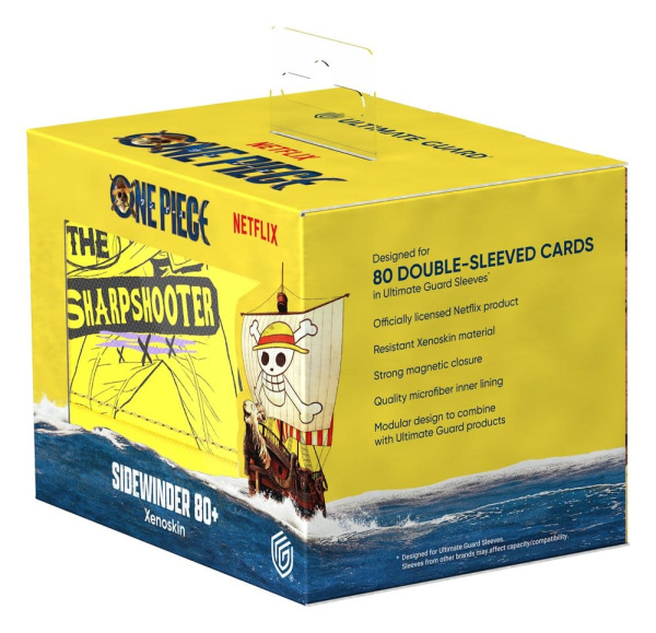 Ultimate Guard Sidewinder 80+ Xenoskin NETFLIX ONE PIECE - Usopp 6