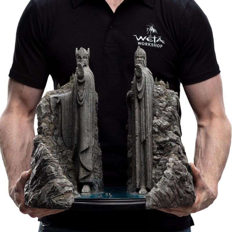 Lord of the Rings: The Argonath Environment 34 cm Statue - Weta Workshop