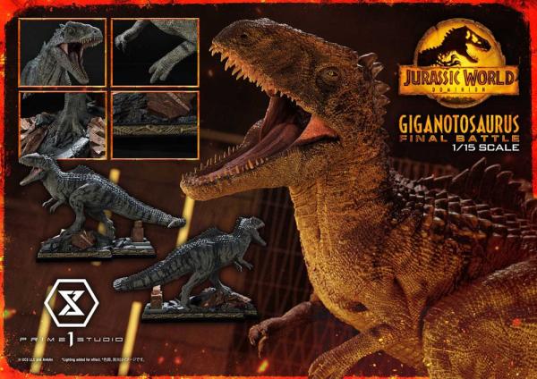 Jurassic World Dominion: Giganotosaurus Final Battle Bonus Version 1/15 Statue - Prime 1