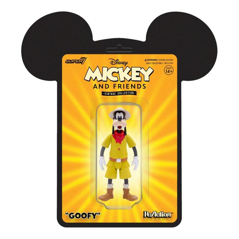 Disney: Goofy 10 cm ReAction Vintage Action Figure - Super7