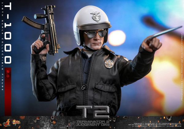Terminator 2 Movie Masterpiece Action Figure 1/6 T-1000 (2.0) 31 cm 11