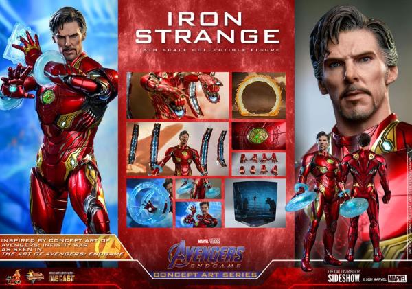 Avengers: Endgame Concept Art Series PVC Action Figure 1/6 Iron Strange 32 cm