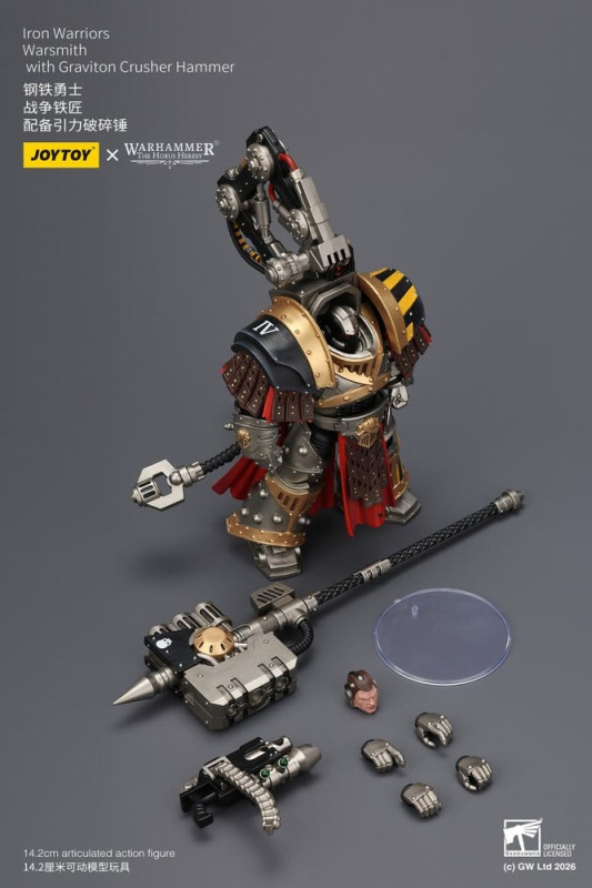 Warhammer The Horus Heresy Action Figure Iron Warriors Warsmith 14 cm 1