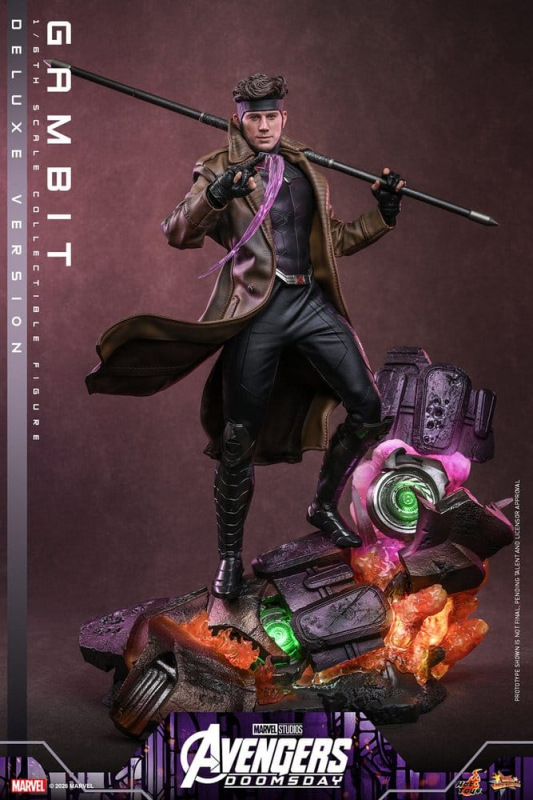 Avengers: Doomsday Movie Masterpiece Action Figure 1/6 Gambit (Deluxe Version) 31 cm 3