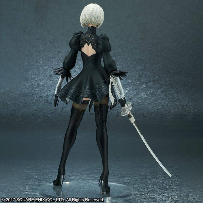 NieR:Automata PVC Statue 2B (YoRHa No. 2 Type B) Deluxe Version 28 cm