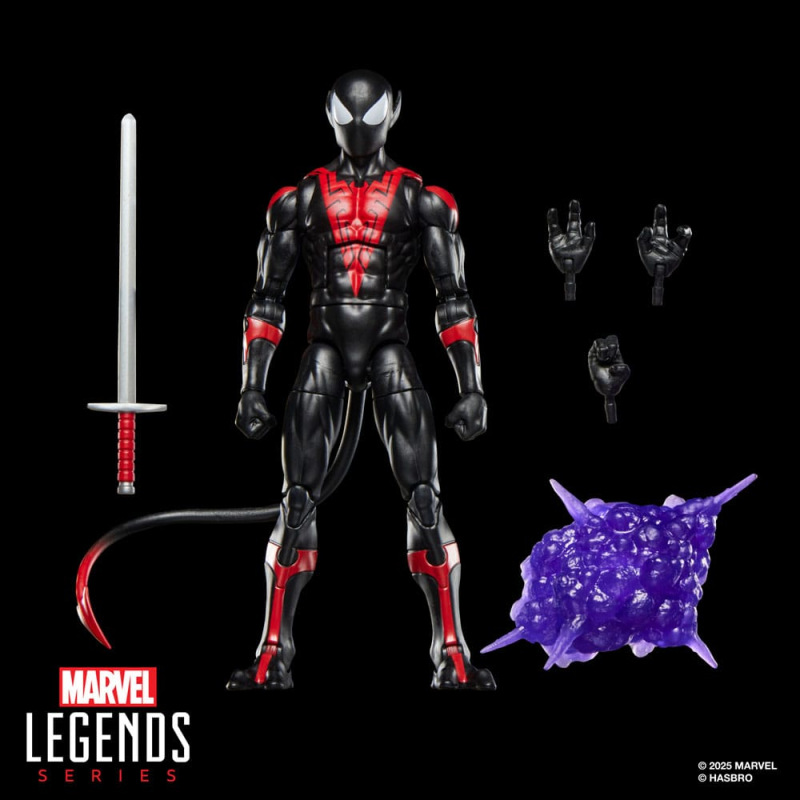 Spider-Man Marvel Legends Retro Action Figure Uncanny Spider-Man (Nightcrawler) 15 cm 9
