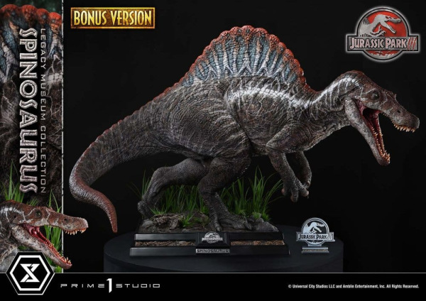 Jurassic Park Legacy Museum Collection Statue 1/6 Spinosaurus Bonus Version 134 cm 8