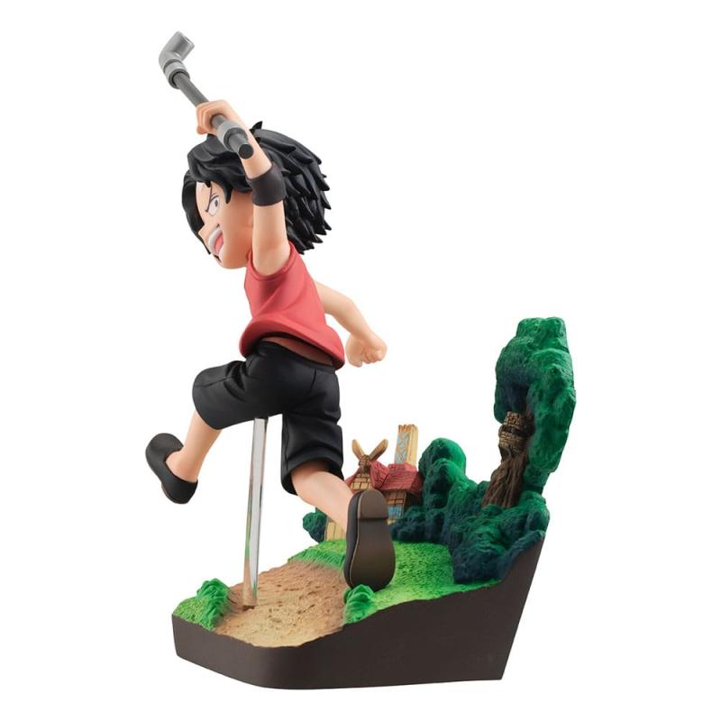 One Piece G.E.M. Series PVC Statue Portgas D. Ace Run! Run! Run! 13 cm