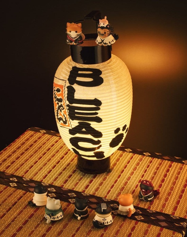 Bleach Mega Cat Project Minifigures 3 cm Thousand-Year Blood War Bleach Nyan Blind Box Display (8) ( 9