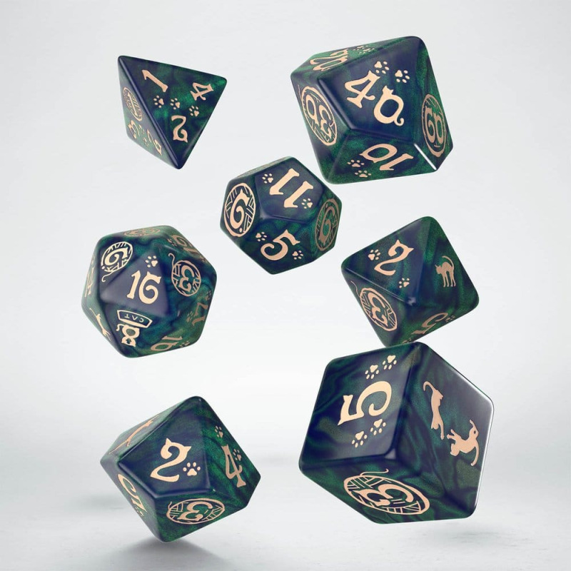 CATS Dice Set of 7 Mittens